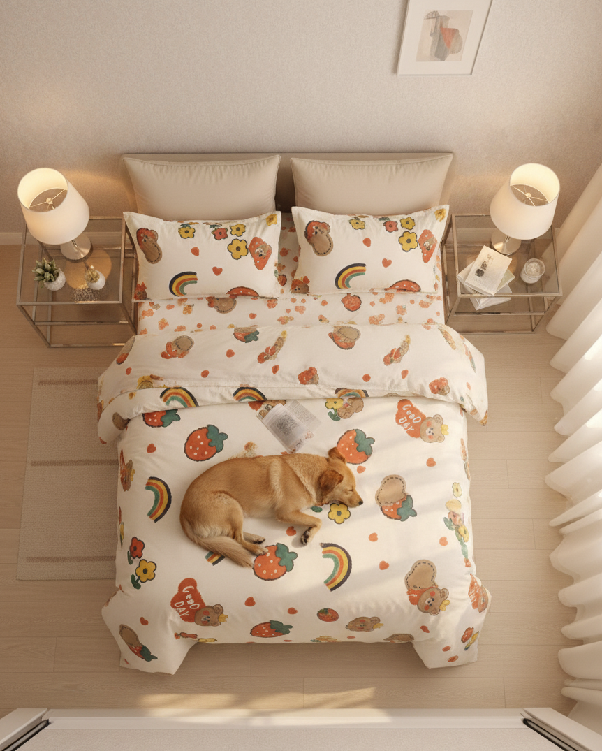 The Rainbow Dreams - Bedsheet