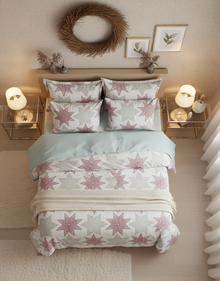The Winter Rose - Bedsheet