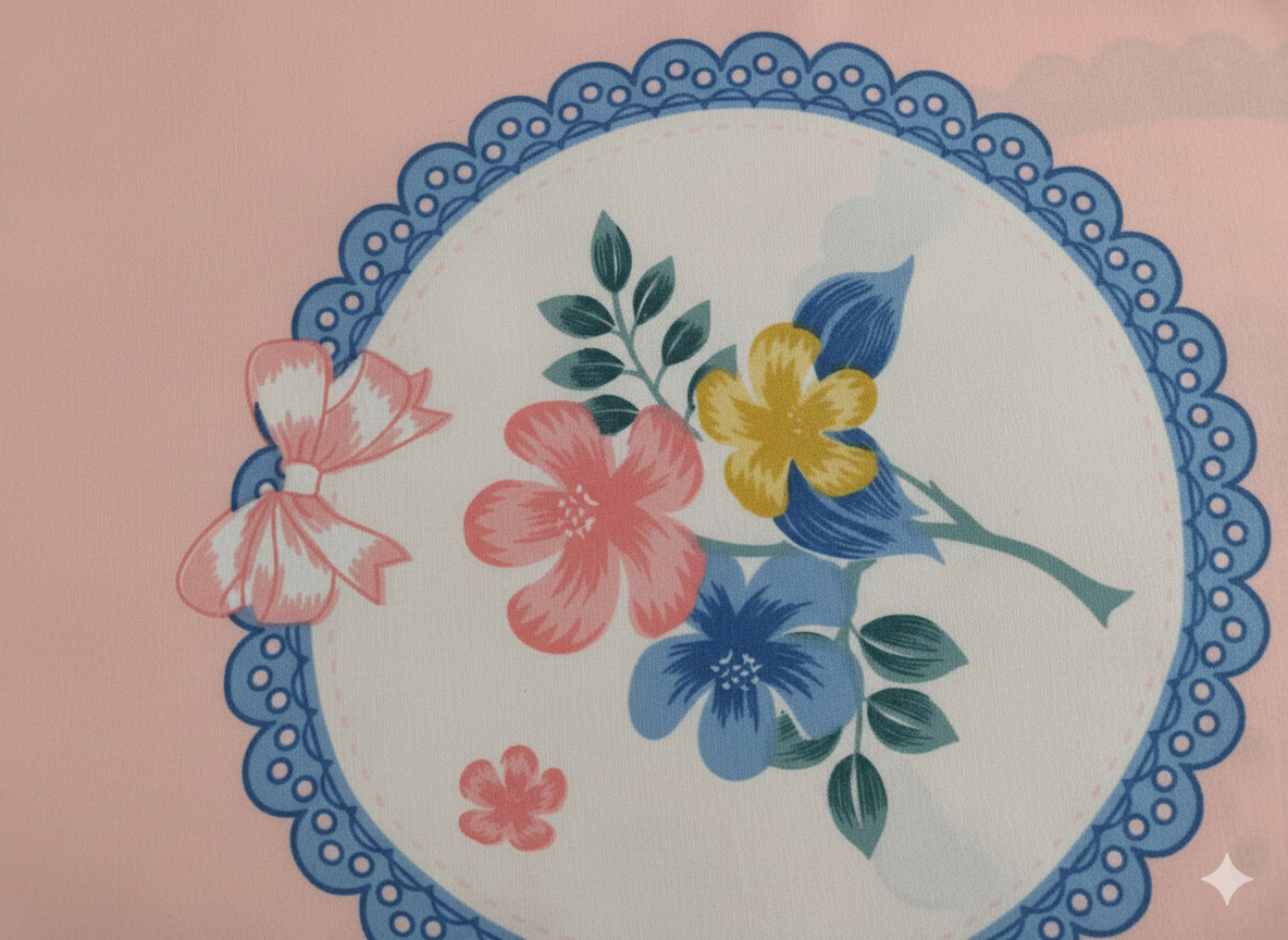 The Apricot Garden - Bedsheet (Luxury)