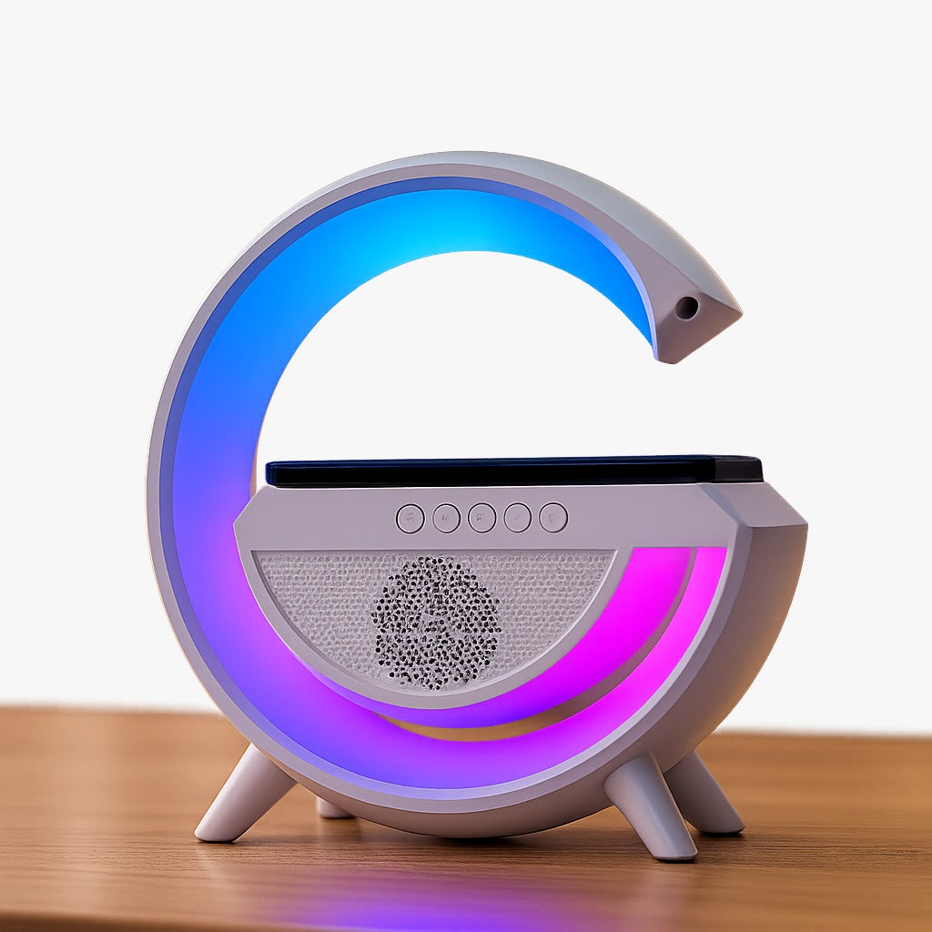 Glow Sync Speaker with wireless charging Dock