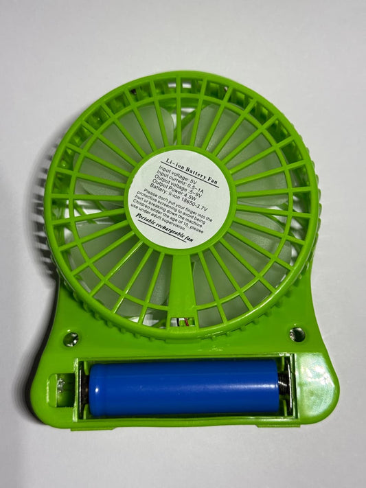 Portable Rechargeable Fan – Cool Comfort Anywhere, Anytime