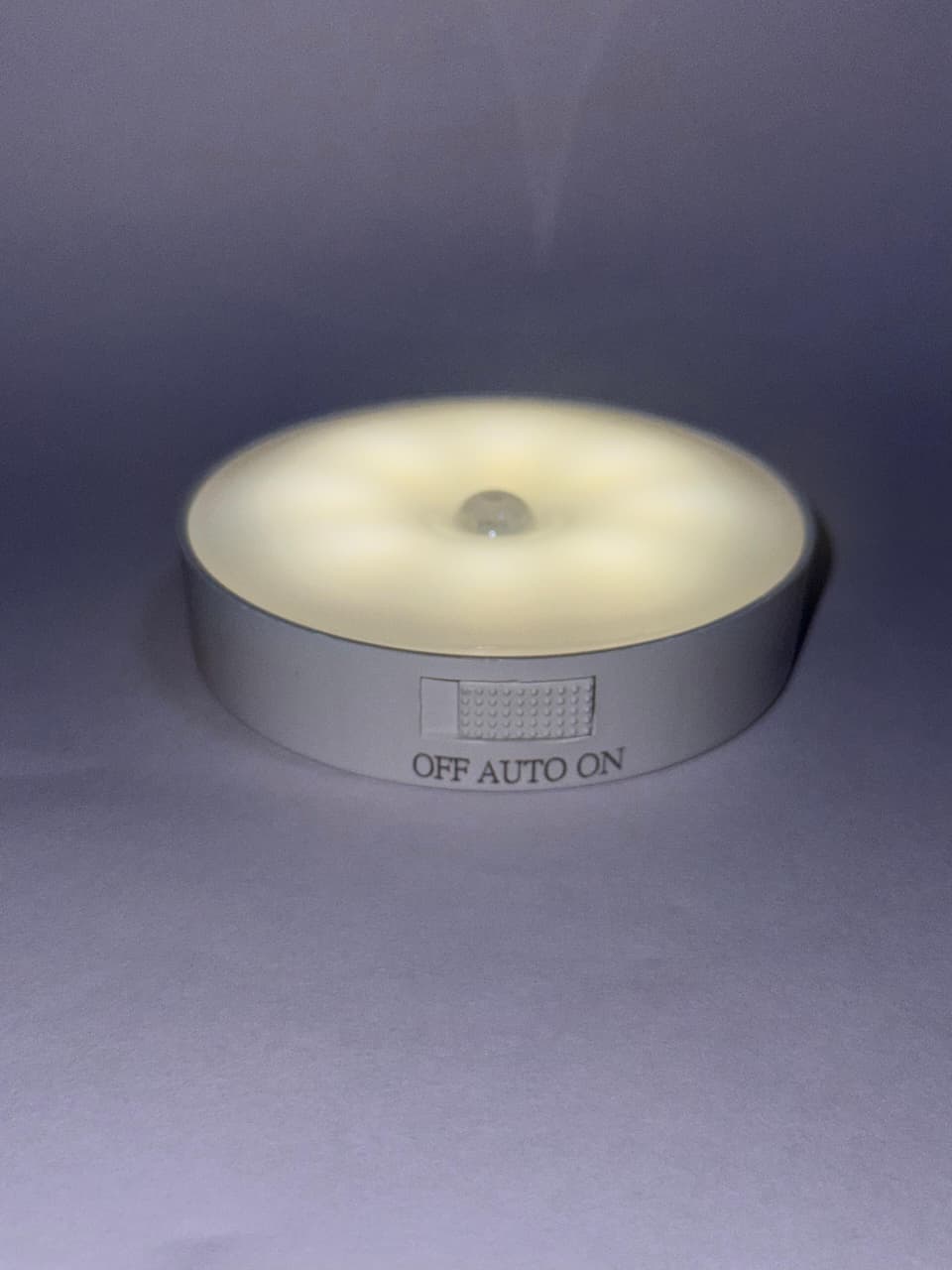 Round USB Rechargeable Motion Sensor LED Light