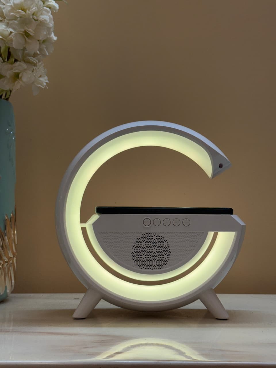 Glow Sync Speaker with wireless charging Dock