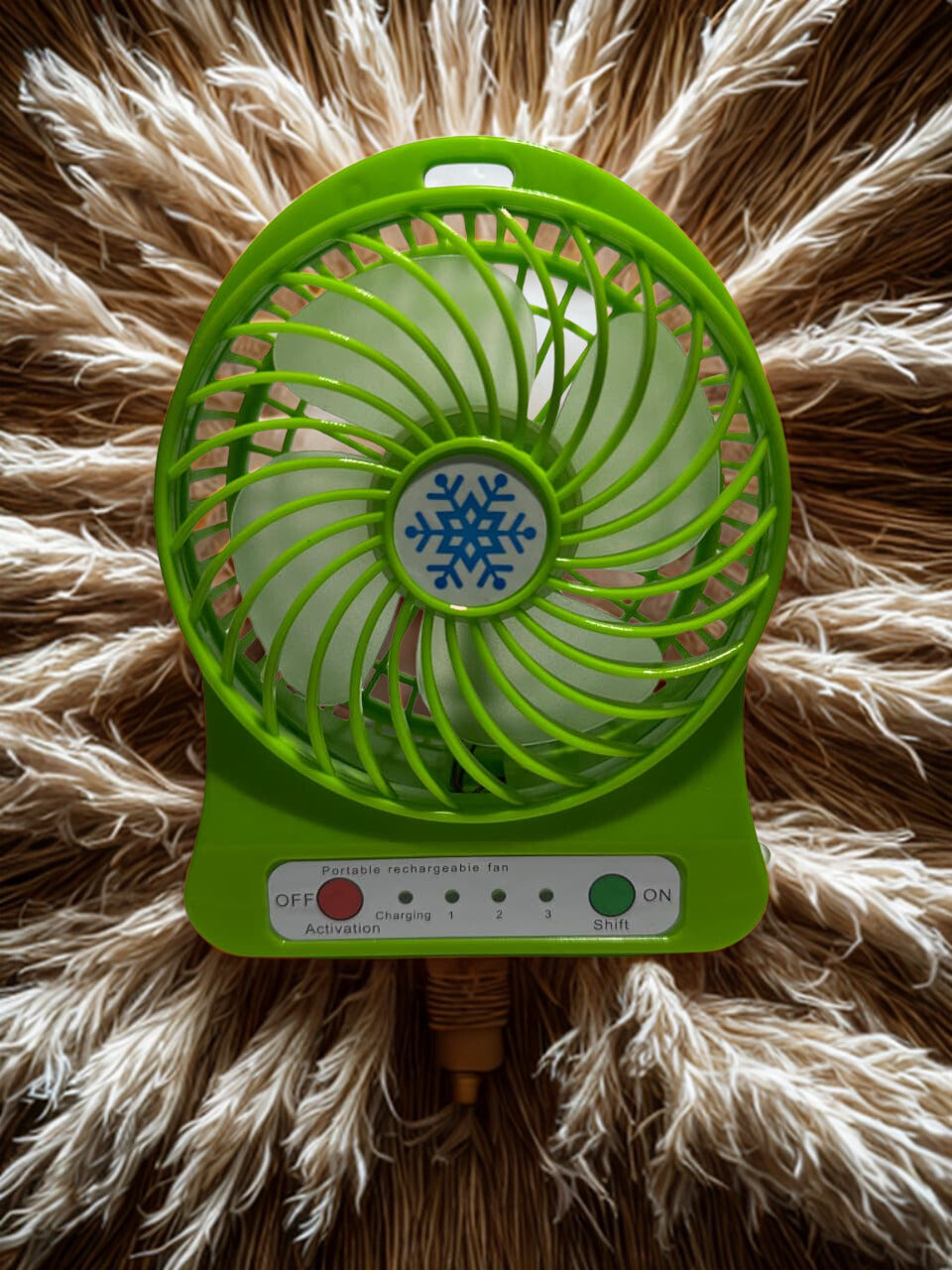 Portable Rechargeable Fan – Cool Comfort Anywhere, Anytime