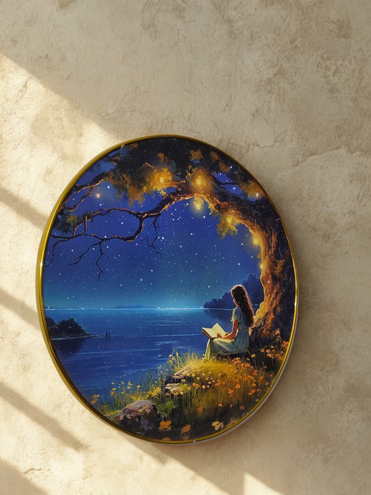 Whispers by the Lake- Painting