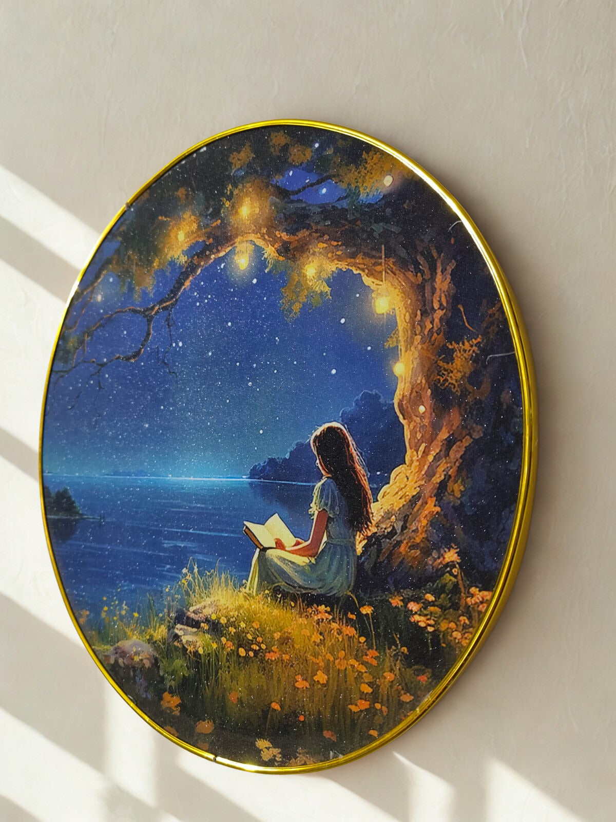 Whispers by the Lake- Painting
