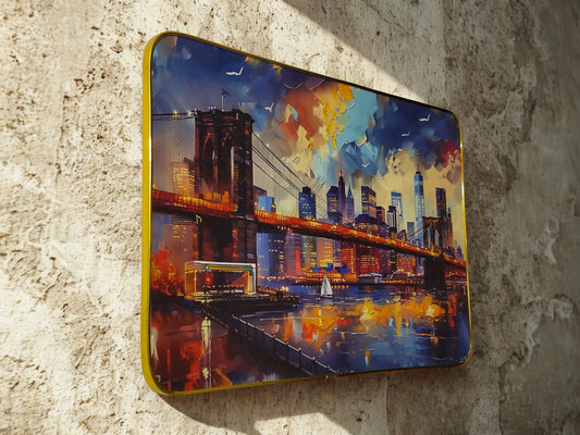 City of Lights - Painting (18X12 inch)