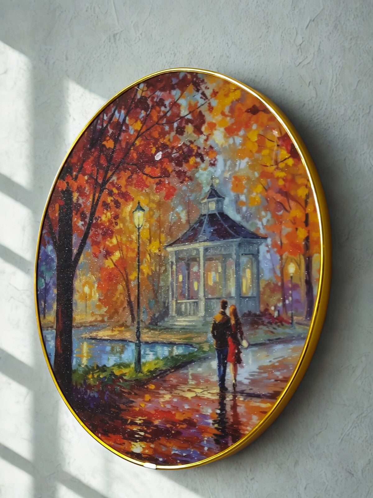 The Autumn Walk- Painting