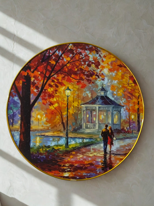 The Autumn Walk- Painting