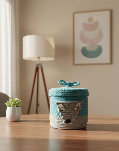 Wolfie - Handcrafted Storage Basket