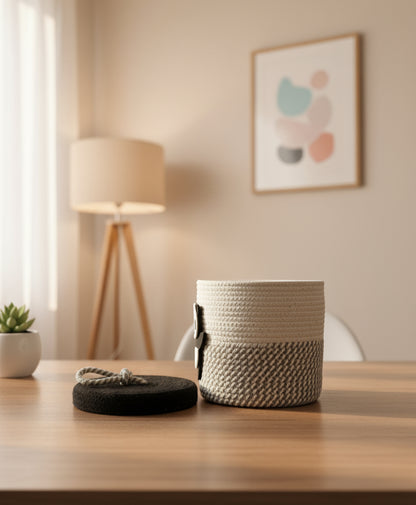 Panda Pal - Woven Storage Basket