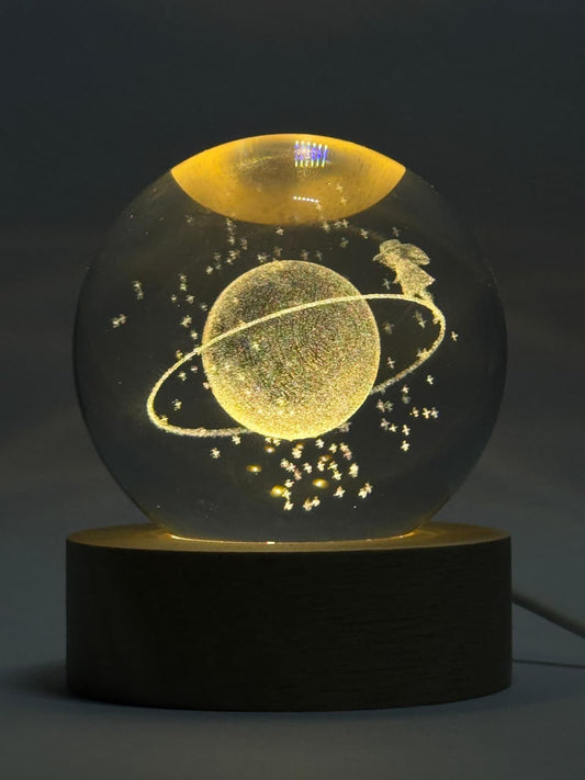 3D Crystal Ball Night Lamp