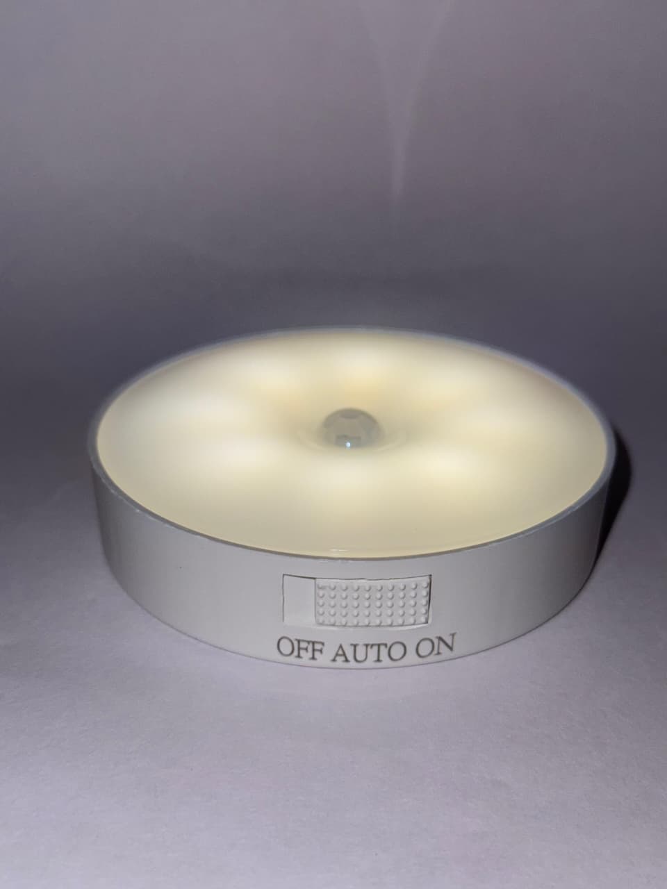 Round USB Rechargeable Motion Sensor LED Light
