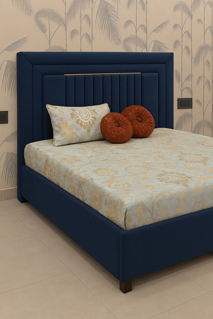 Golden Bloom - Luxury 5-Piece Bedding Set