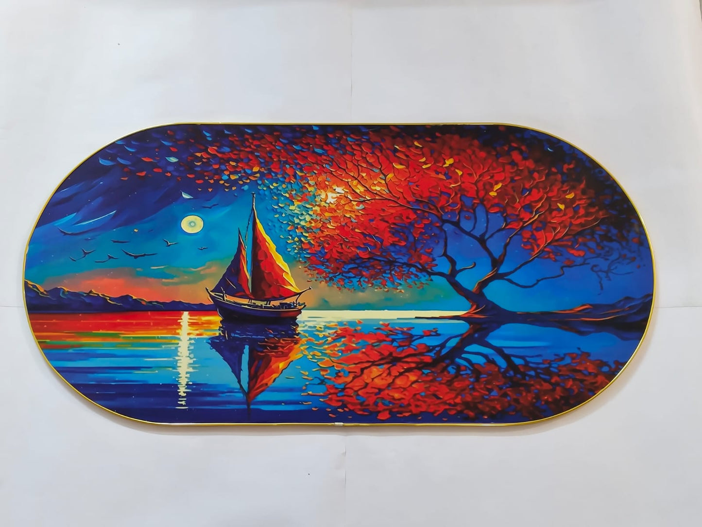 Eternal Voyage - Painting (Dimension 38X20 Inch)