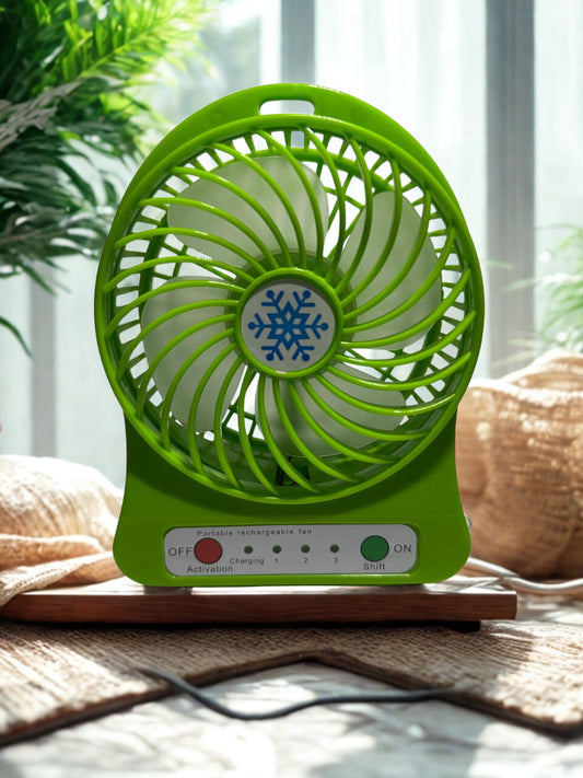Portable Rechargeable Fan – Cool Comfort Anywhere, Anytime