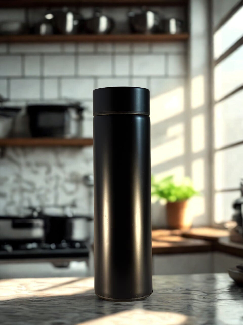 Smart Led Display Temperature Bottle Vacuum Flask Stainless Steel | Leakproof