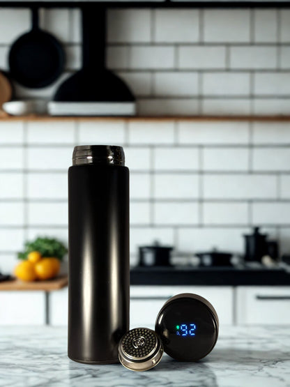Smart Led Display Temperature Bottle Vacuum Flask Stainless Steel | Leakproof