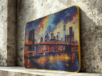 City of Lights - Painting (18X12 inch)