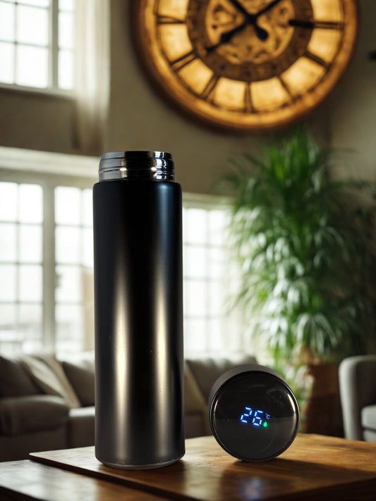 Smart Led Display Temperature Bottle Vacuum Flask Stainless Steel | Leakproof